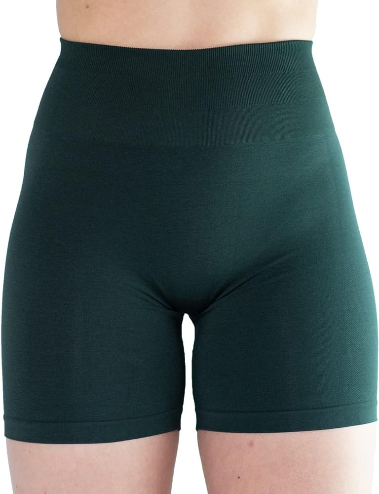 AUROLA Intensify Workout Shorts for Women Seamless Scrunch Short Gym Yoga Running Sport Active Ex... | Amazon (US)
