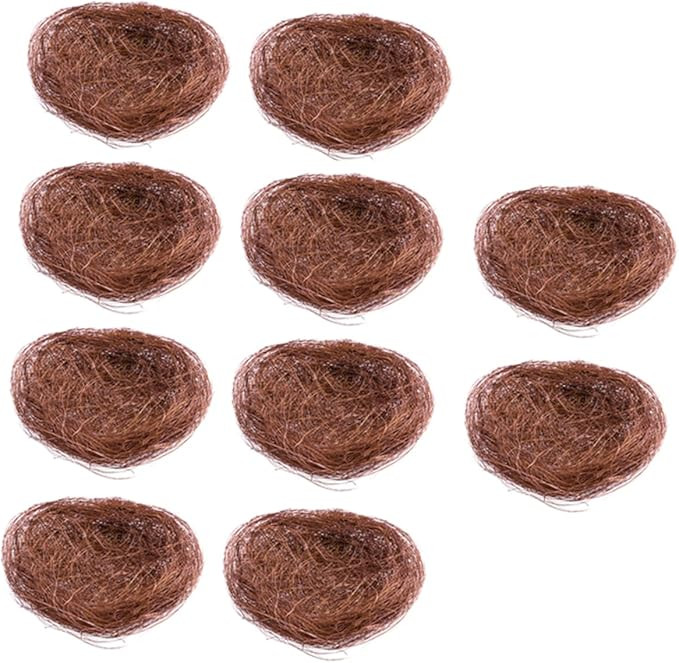 10 Pcs Simulated Bird Nest Winter Centerpieces for Table Dry Natural Birdhouses Bird House Fake B... | Amazon (US)