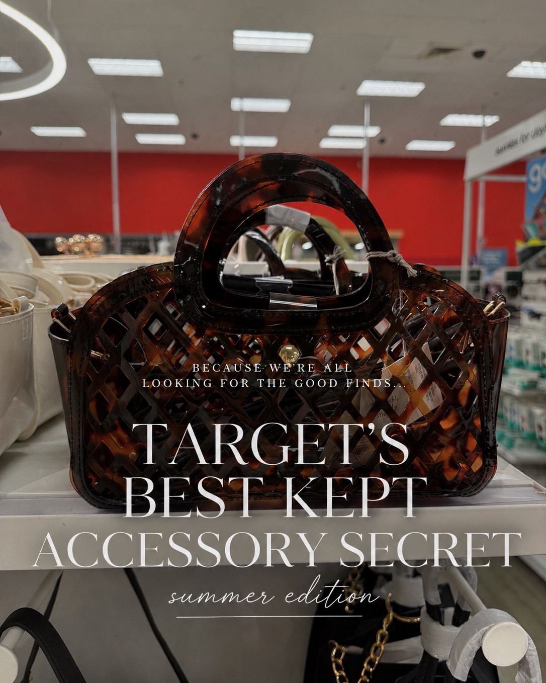Found the cutest summer accessories at Target and honestly… they look SO much more expensive than they are. 🤎✨

From statement jewelry and colorful beaded necklaces to jelly bags, woven clutches, and scarf scrunchies, these are the affordable fashion finds giving designer vibes all season long.

Summer style. Beads. Bangles. Vacation outfit.

#LTKSeasonal