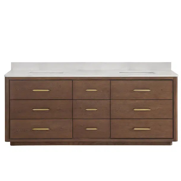 84'' Double Bathroom Vanity | Wayfair North America