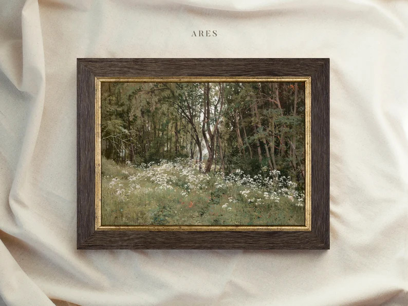 Vintage Art Framed, Vintage Landscape Painting, Antique Replica Painting, Ornate Gold Framed, Vin... | Etsy (US)