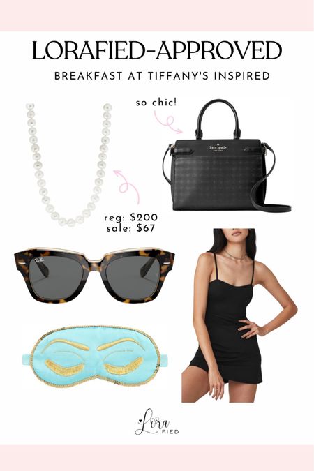 LORAfied Approved - Breakfast at Tiffany’s Themed 🩵

black mini dress, athletic dress, rayban sunglasses, amazon fashion, designer handbag

#LTKunder100 #LTKsalealert #LTKstyletip