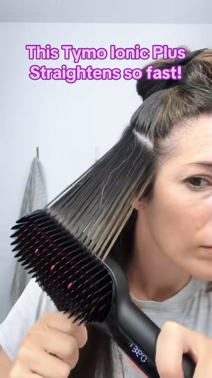 Get straight hair fast with the timeout ionic plus. It makes my hair silky smooth, no frizz. And I have so many safety features.

#LTKOver40 #LTKBeauty #LTKgrwm