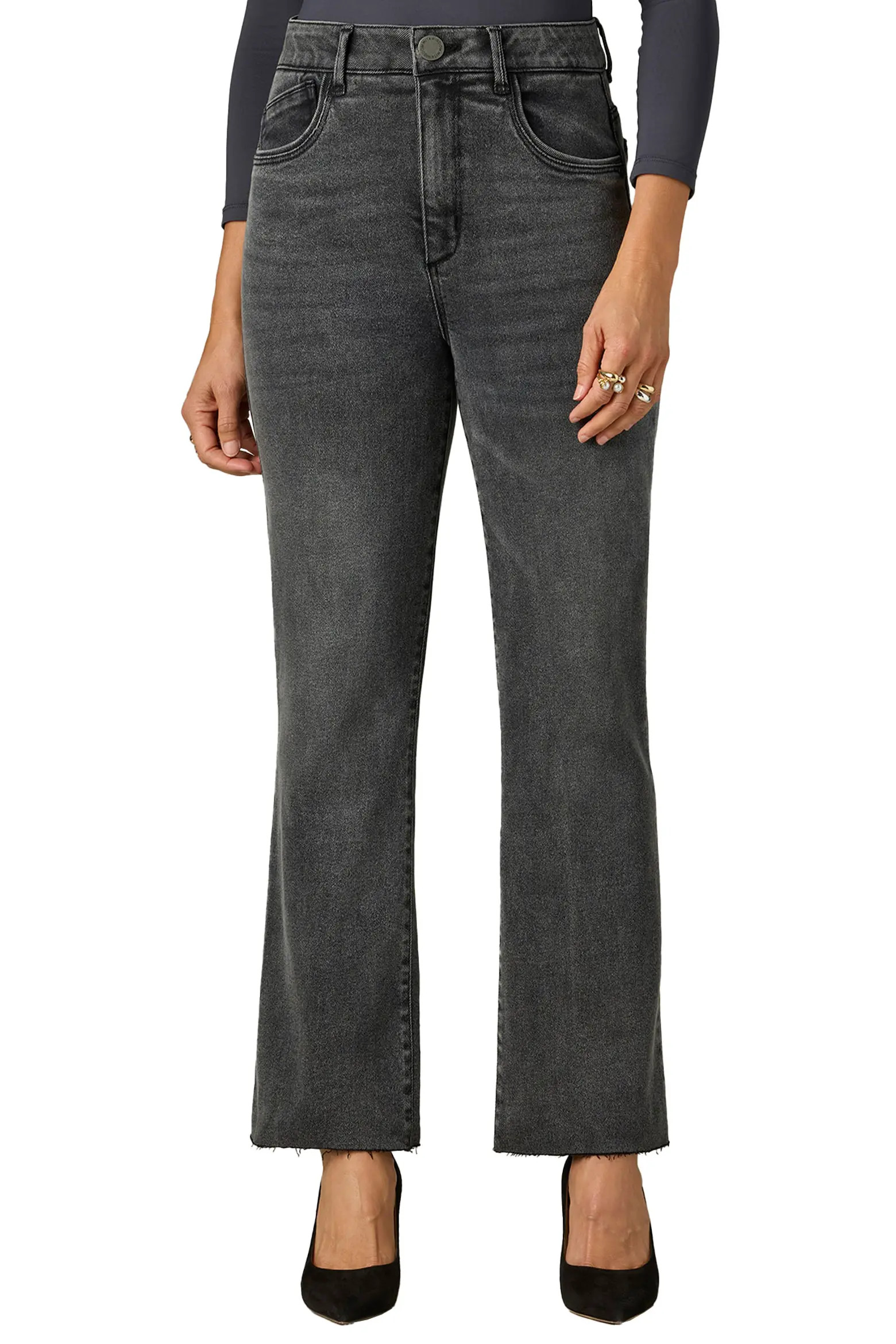 Wit & Wisdom Bennett Barely Boot High Rise Jeans (Women) | Nordstrom | Nordstrom