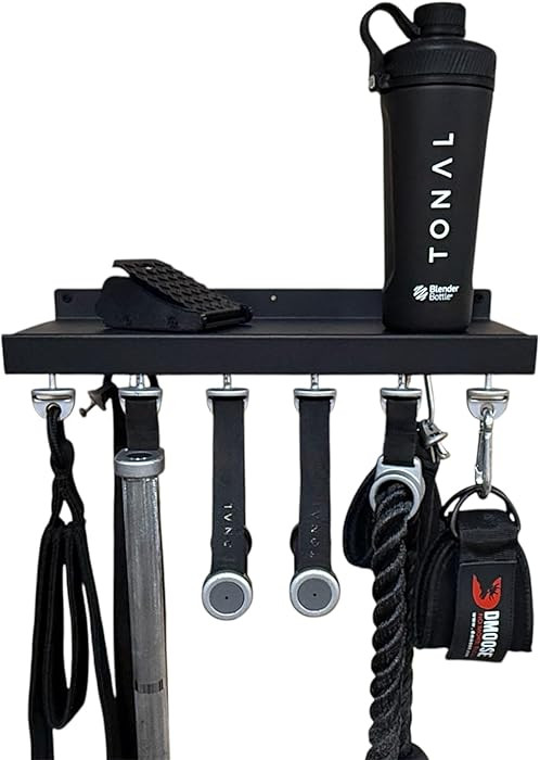 Tonal 17" Accessory Shelf with 6 T-Lock Mounts and 5 Hooks | Amazon (US)