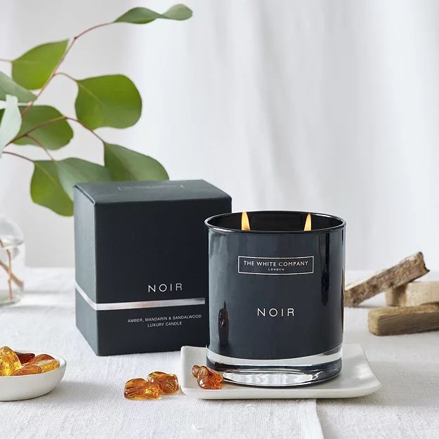 Noir 2 Wick Candle | The White Company (UK)