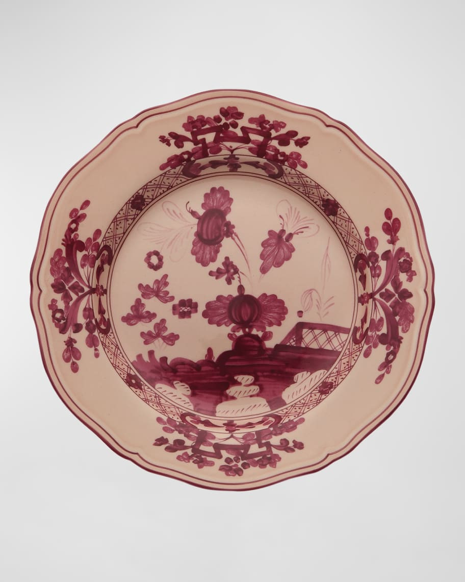 GINORI 1735 Oriente Italiano Dinner Plate, Vermiglio | Neiman Marcus
