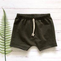 New For Summer Newport Style Boy Shorts/Heathered Olive/Infant Shorts/Toddler Shorts | Etsy (US)