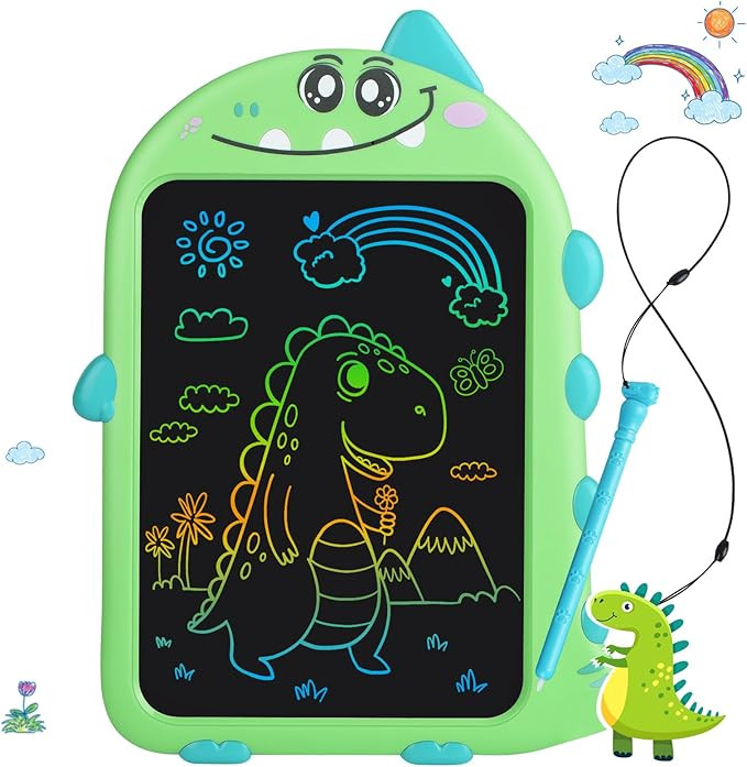 10 Inch LCD Writing Tablet Valentinesday Gifts for Kids,Electronic Drawing Pad Autism Toys, Dinos... | Amazon (US)