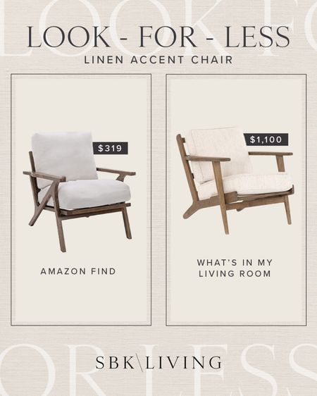 H O M E \ look-for-less neutral accent chair for your living room or bedroom!

Home decor 
Amazon 

#LTKhome
