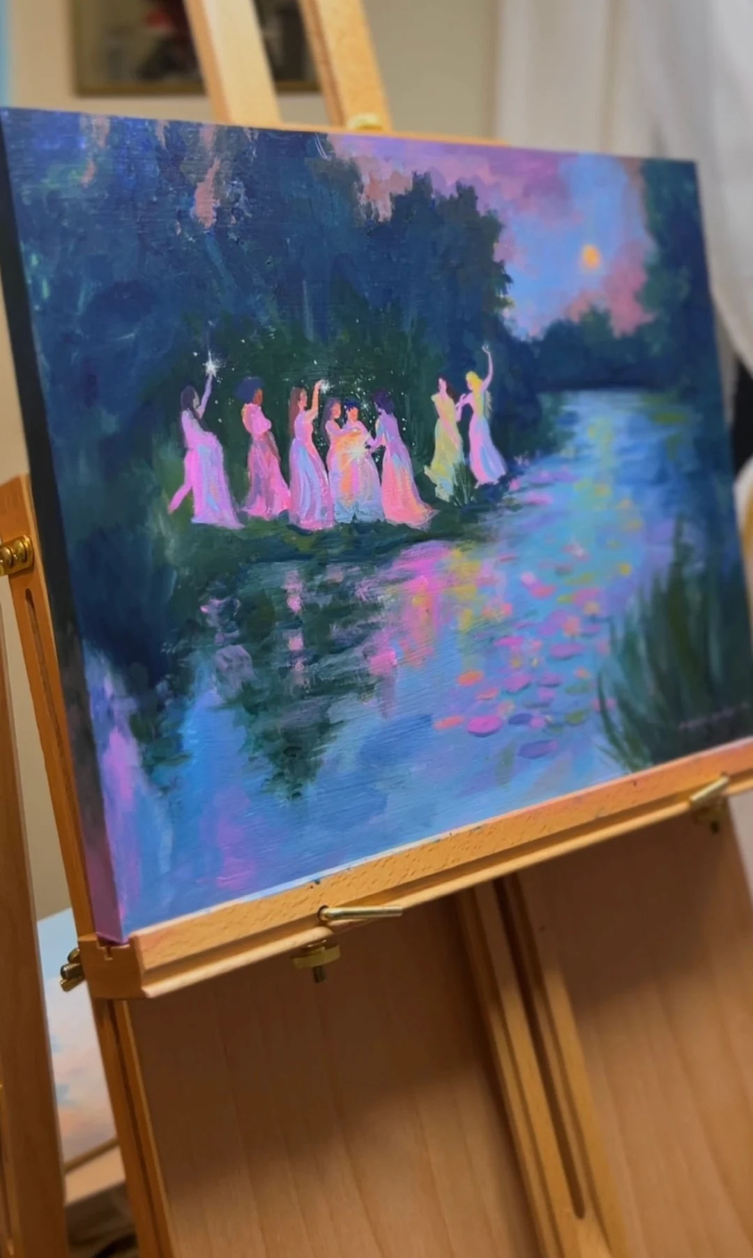 edge of renewal - art print from original acrylic painting | Etsy (US)