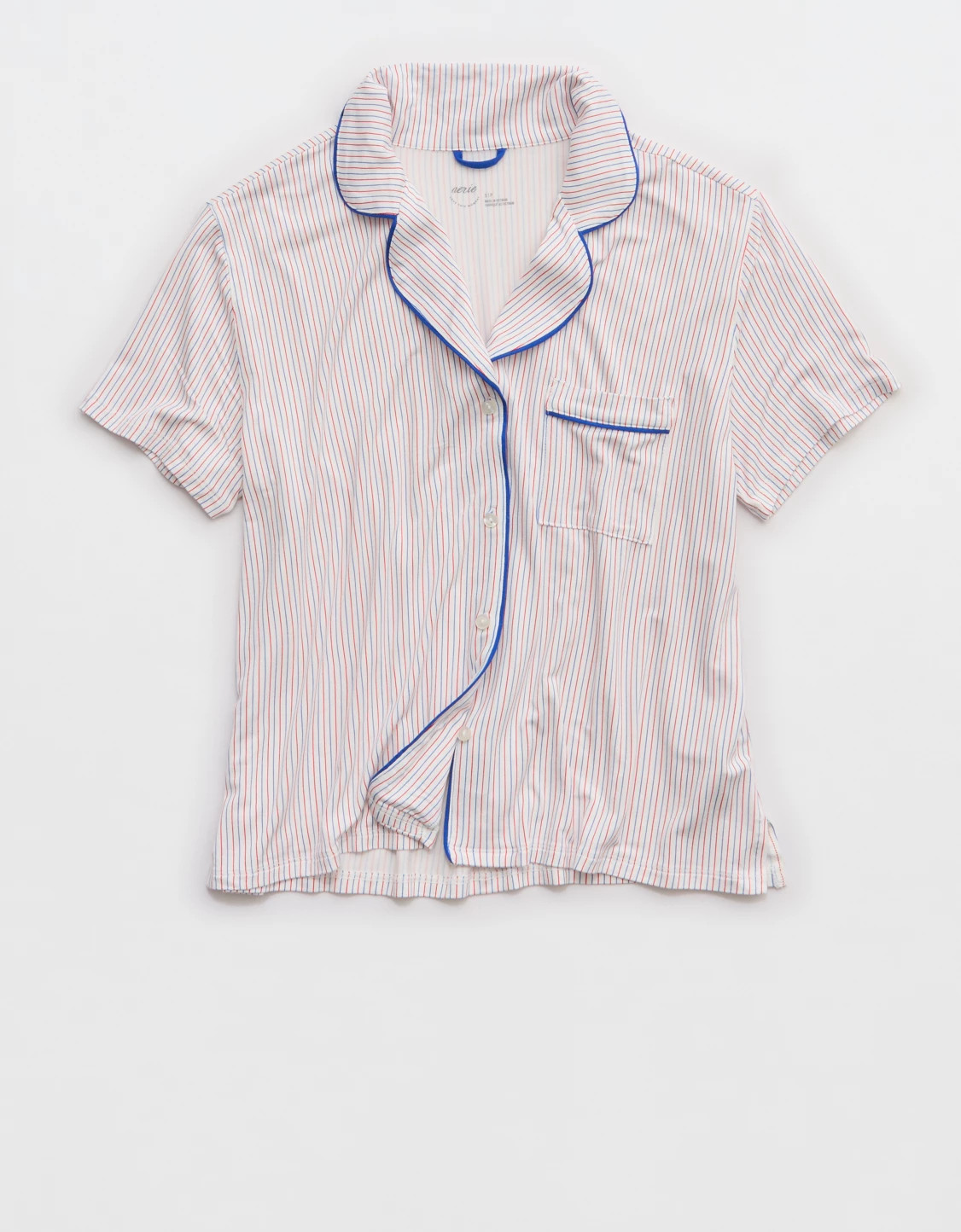 Aerie Real Soft® Short Sleeve Pajama Shirt | Aerie