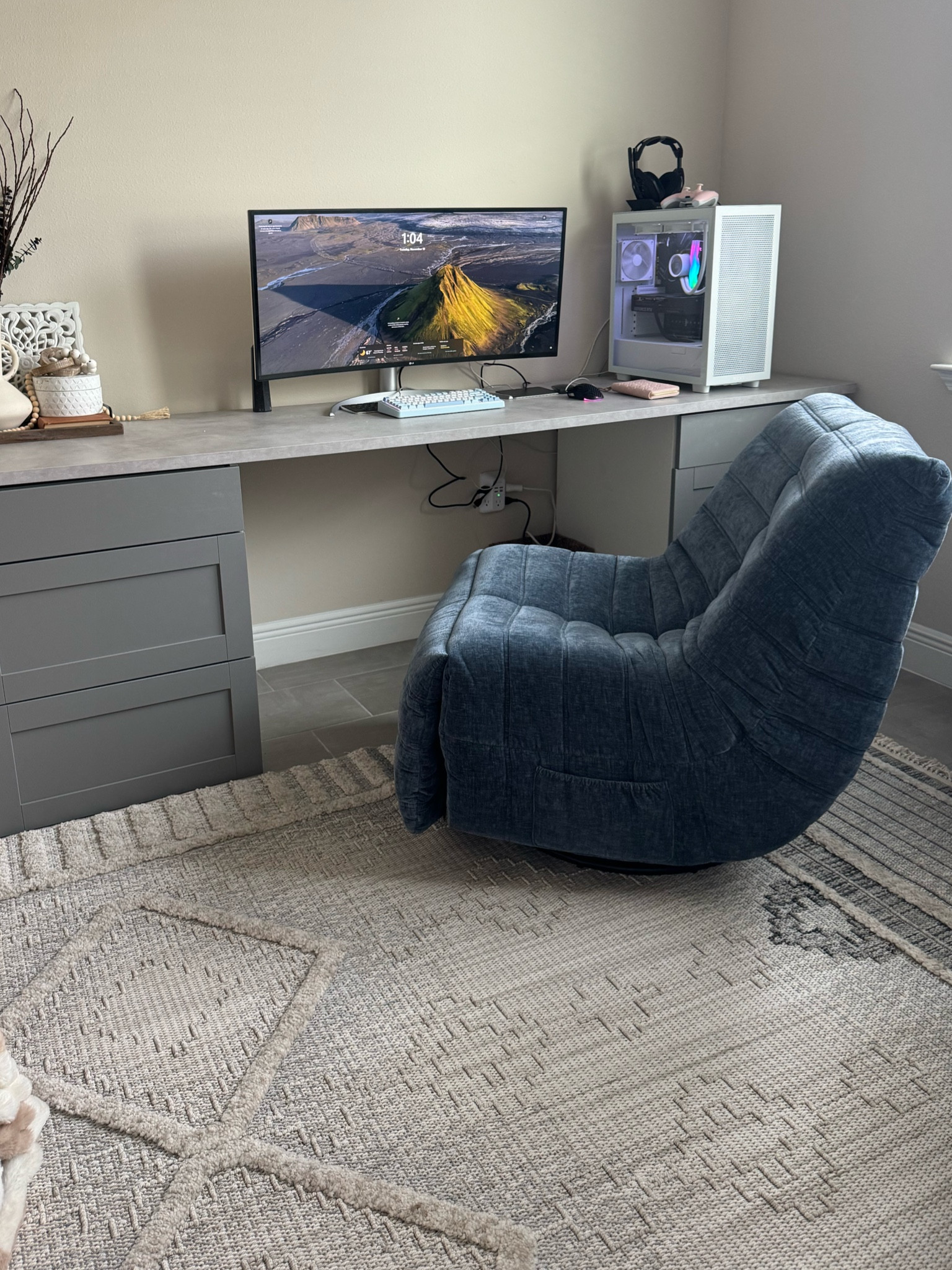 This isn’t just a chair, it’s THE chair.
A swivel, glider, recliner 😍 BEST EVER!!! 


#LTKHome