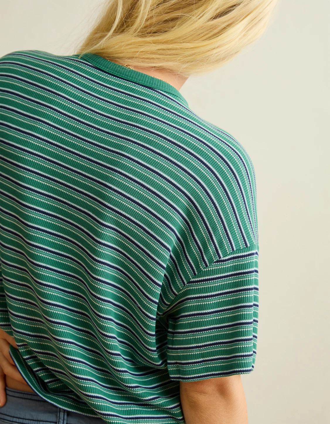 AE Soft & Sexy Waffle Crew Neck Tee | American Eagle Outfitters (US & CA)