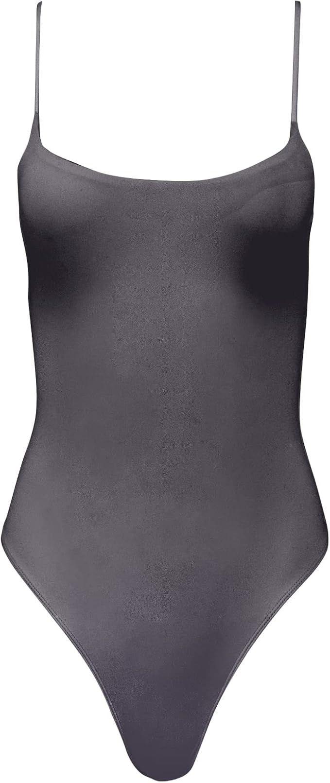 Almere Essential Adjustable Sleeveless Contour Cami Bodysuit | Amazon (US)