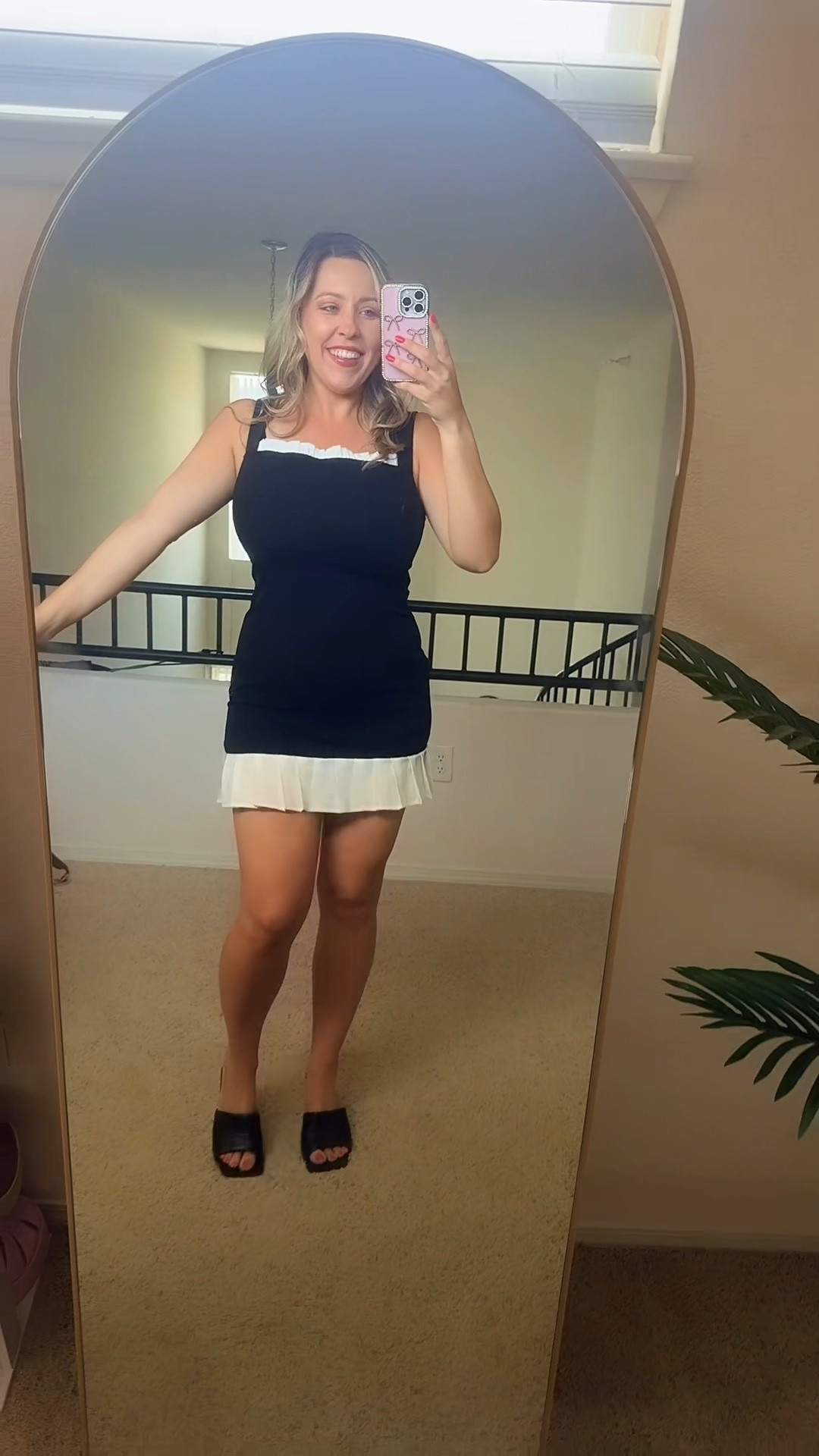 Black mini dress with white ruffles
Black formal dress
Cocktail dress
Going out dresses

#LTKMidsize #LTKootd #LTKU