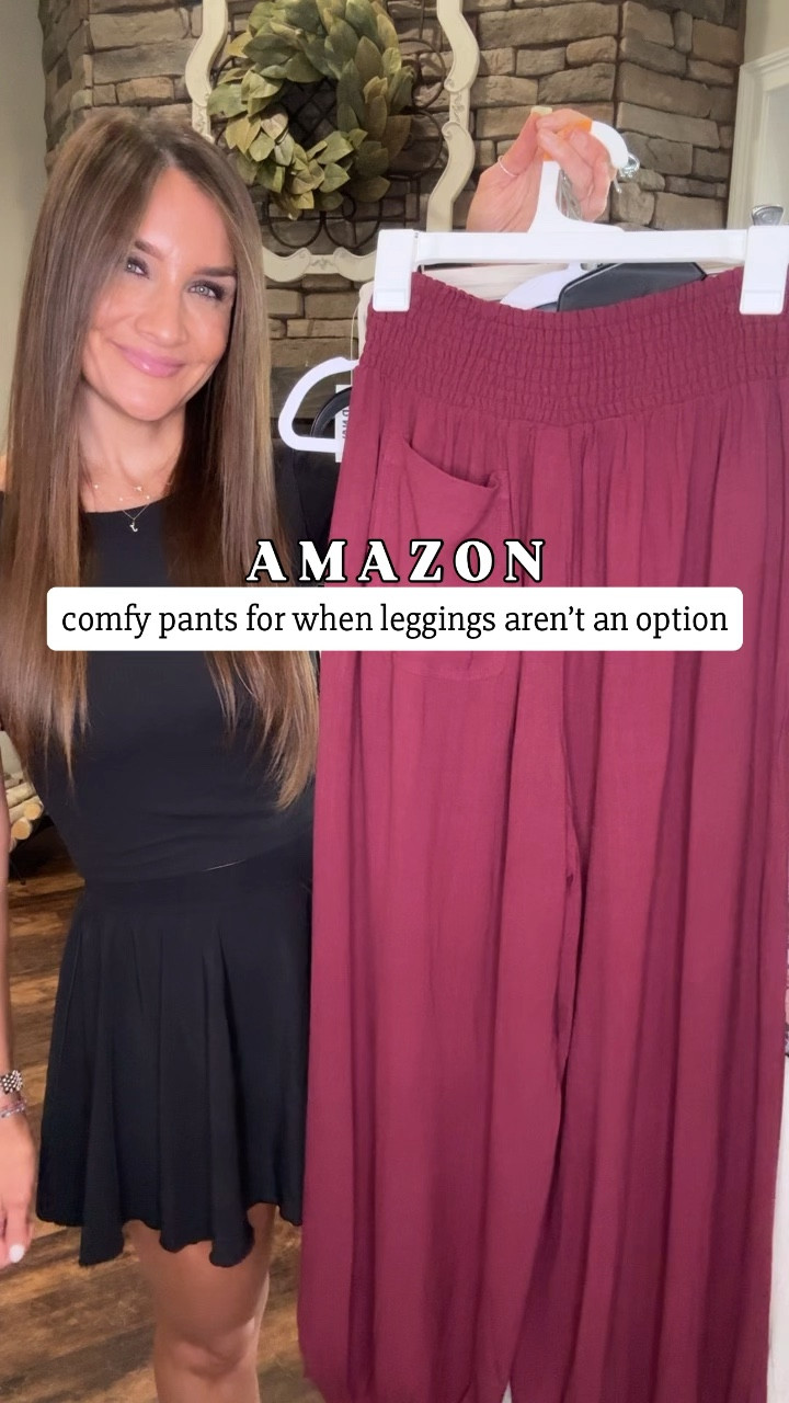 When leggings aren’t an option but you still want to be comfy… and cute! These linen blend pants from Amazon are going to be your saving grace. They’re super stretchy, comfy and effortlessly chic  

#nofail #everydayoutfit #comfystyle #leggingseason #leggingsoutfit #comfycasual #everydaycasual #founditonamazon #falloutfitideas #falloutfitinspo #falloutfit #momstylelife #everydaymom #linenpants #comfypants 

#LTKStyleTip #LTKFindsUnder50 #LTKSaleAlert