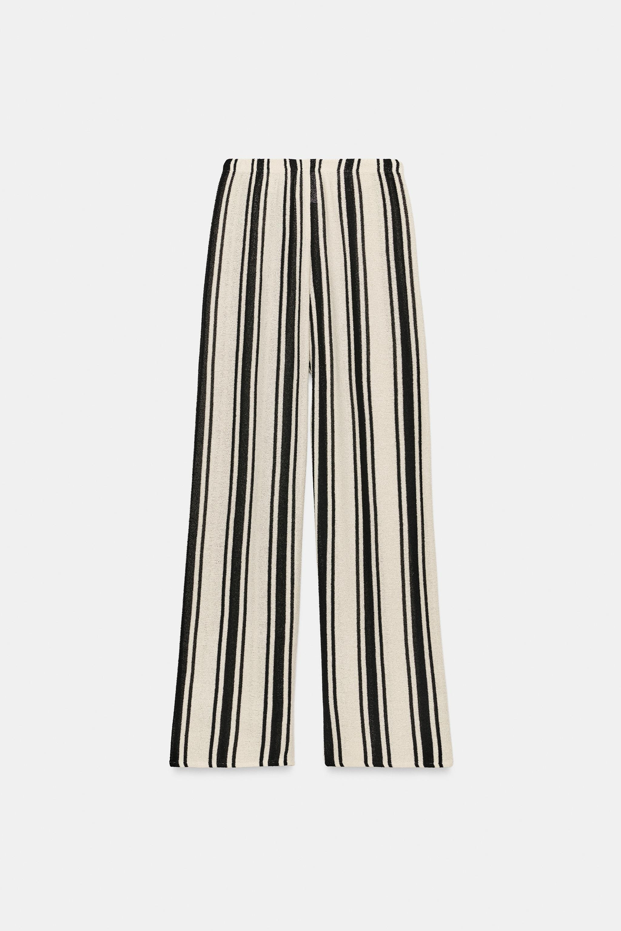 RUSTIC WIDE LEG PANTS | Zara Canada