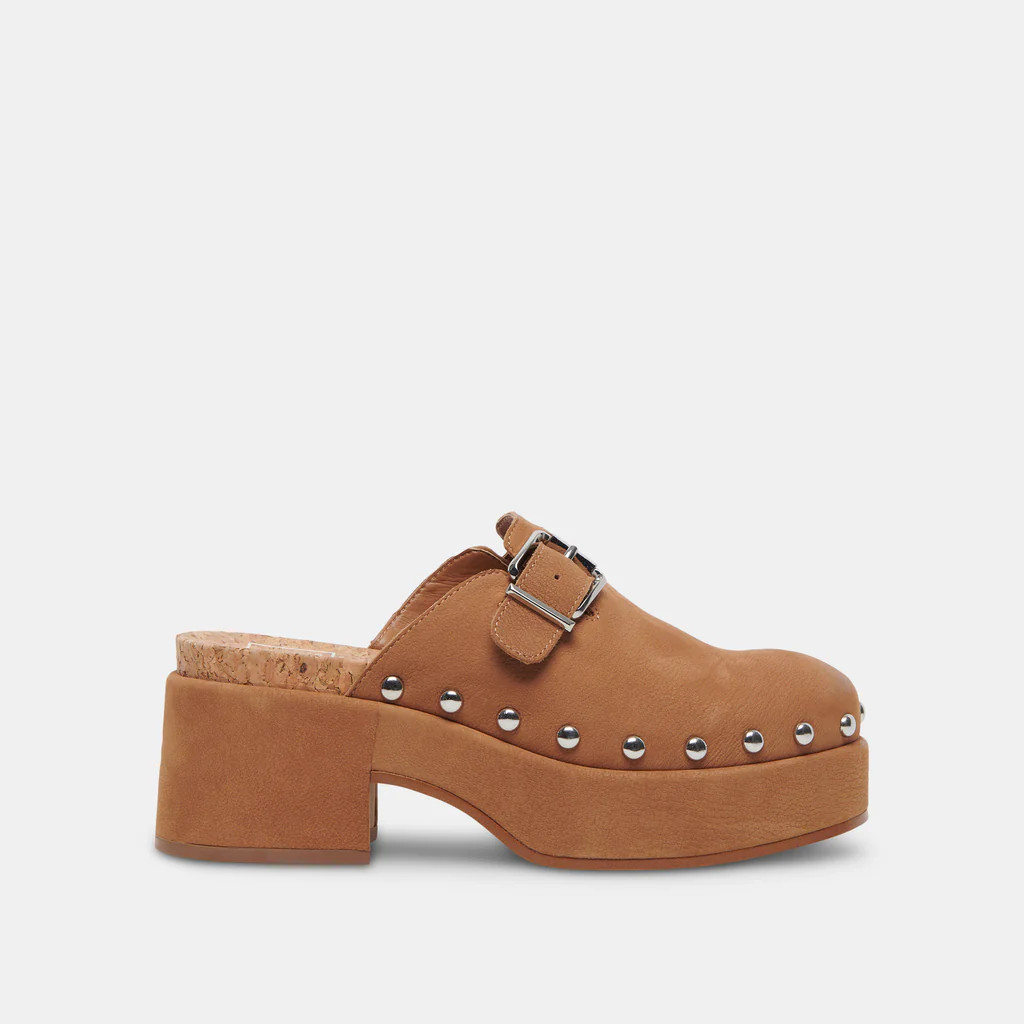 YEVAN CLOGS PRALINE NUBUCK | DolceVita.com