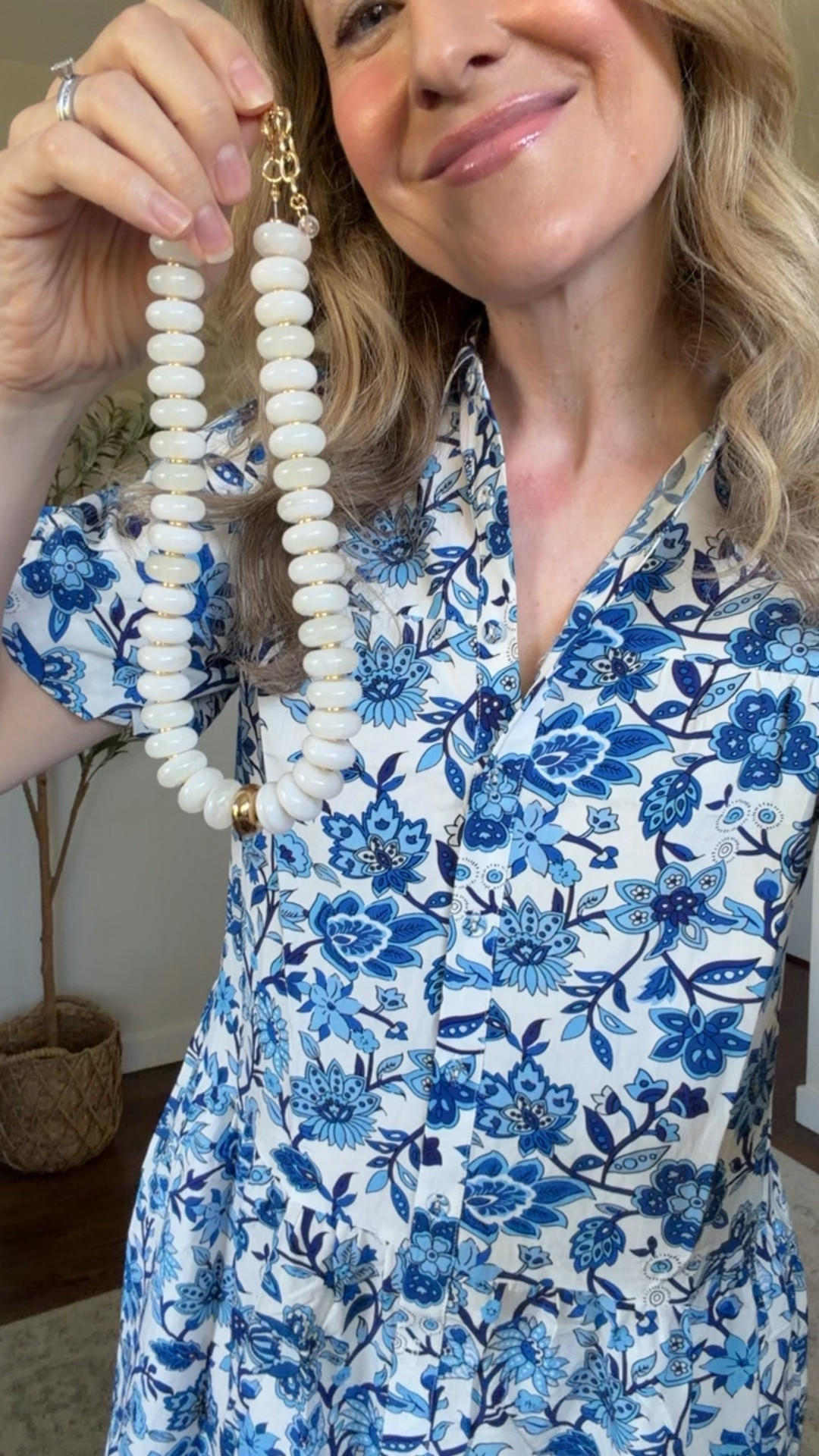Summer’s “it” accessory is the chunky bead necklace, so many to choose from and so affordable! Lightweight, nice quality. 10/10 would buy again. #amazonfashion