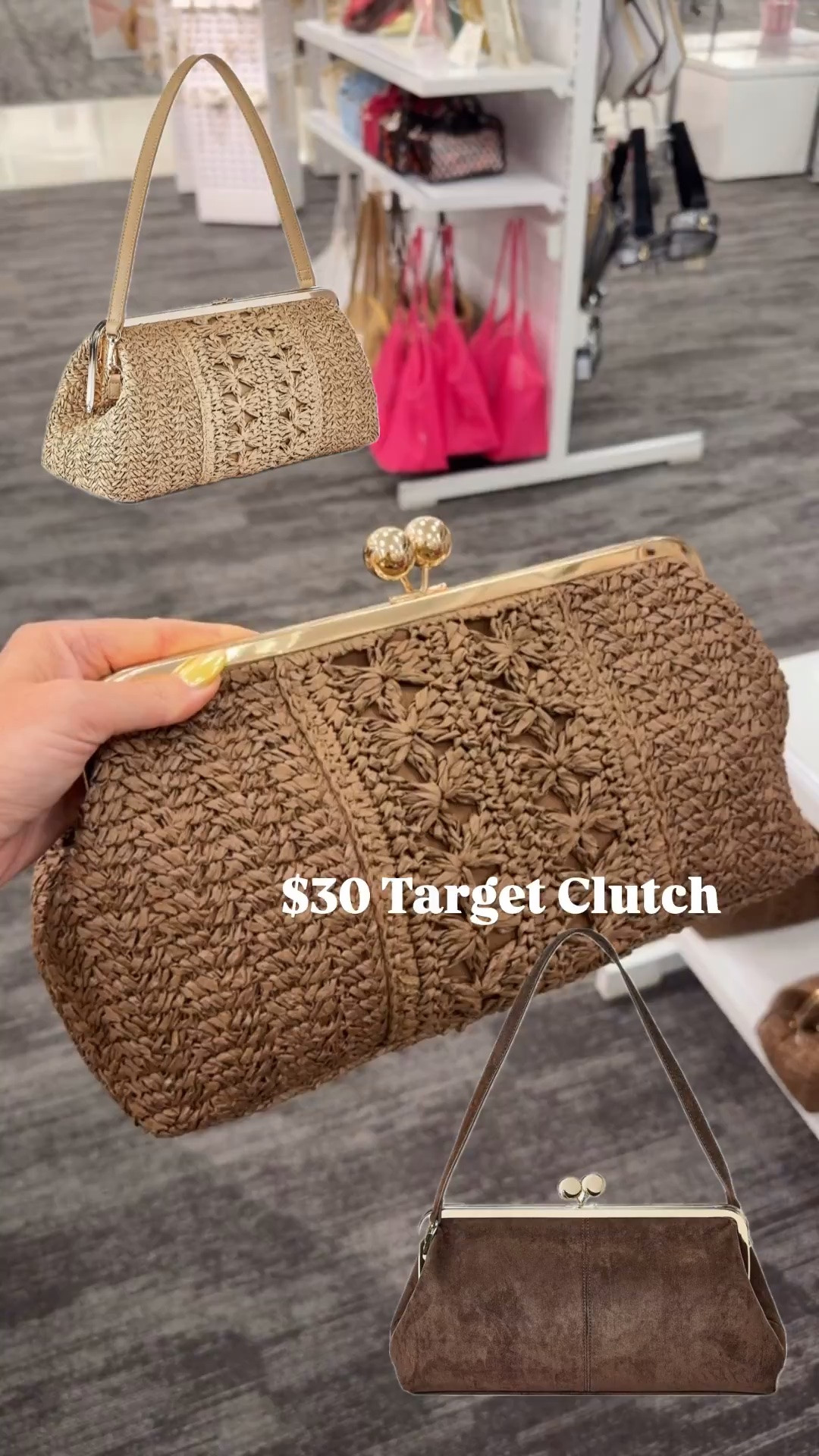 Target spring summer vacay vacation beach travel clutch
So good for $30 - comes with removable strap

#LTKSeasonal #LTKootd