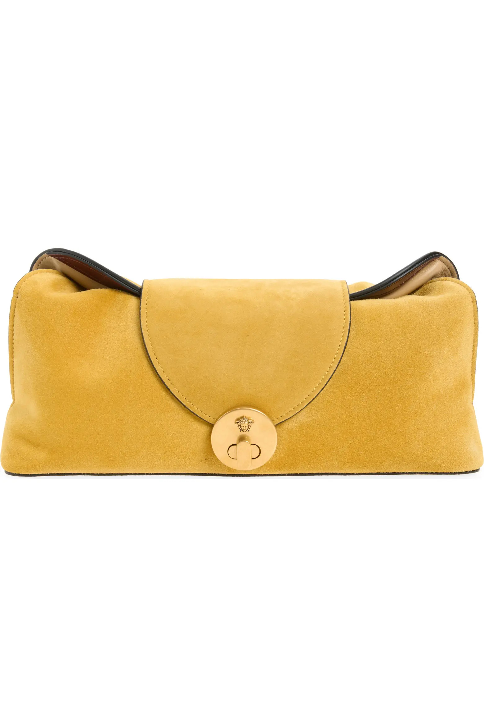 Versace Medusa Suede Clutch (Women) | Nordstrom | Nordstrom
