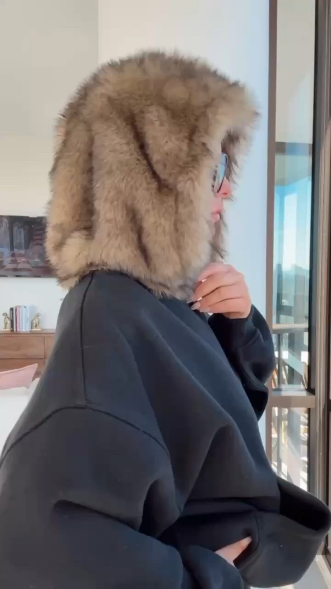 Winter outfit 
Faux fur hoodiee

#LTKootd #LTKActive #LTKSeasonal