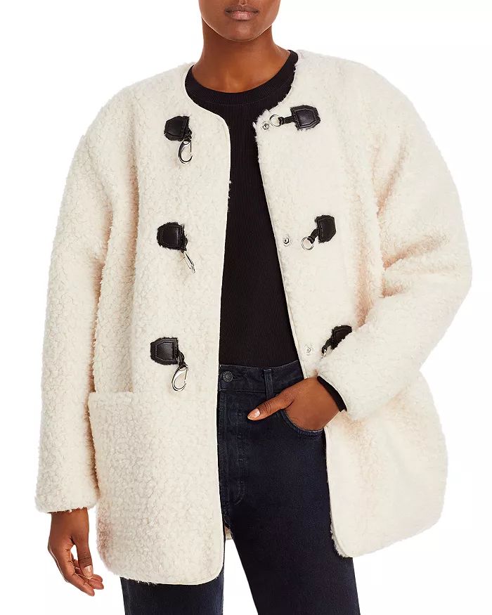 Avec Les Filles Toggle Front Sherpa Jacket  Back to results -  Women - Bloomingdale's | Bloomingdale's (US)