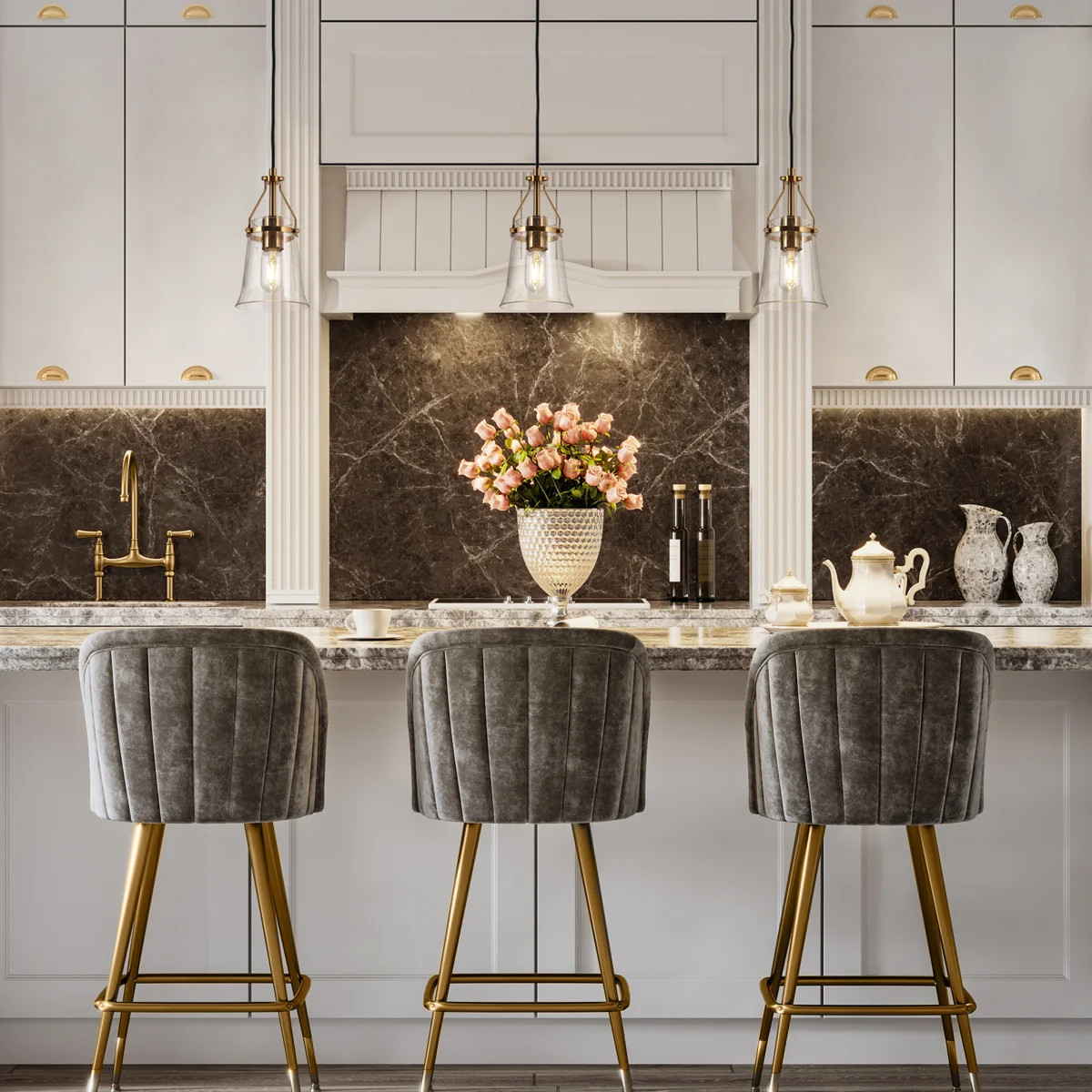 Strasburg 1-Light 5.5" Wide Single Bell Mini Pendant with Cord Suspension for Small Spaces | Wayfair North America