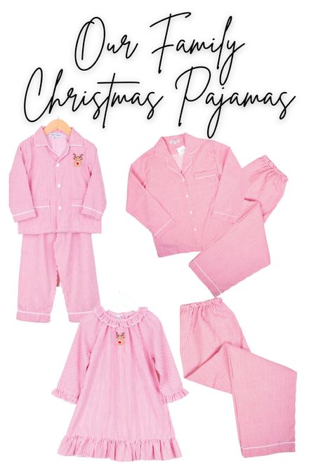 These holiday pajamas are great for the whole family 

#LTKSeasonal #LTKfamily #LTKHoliday