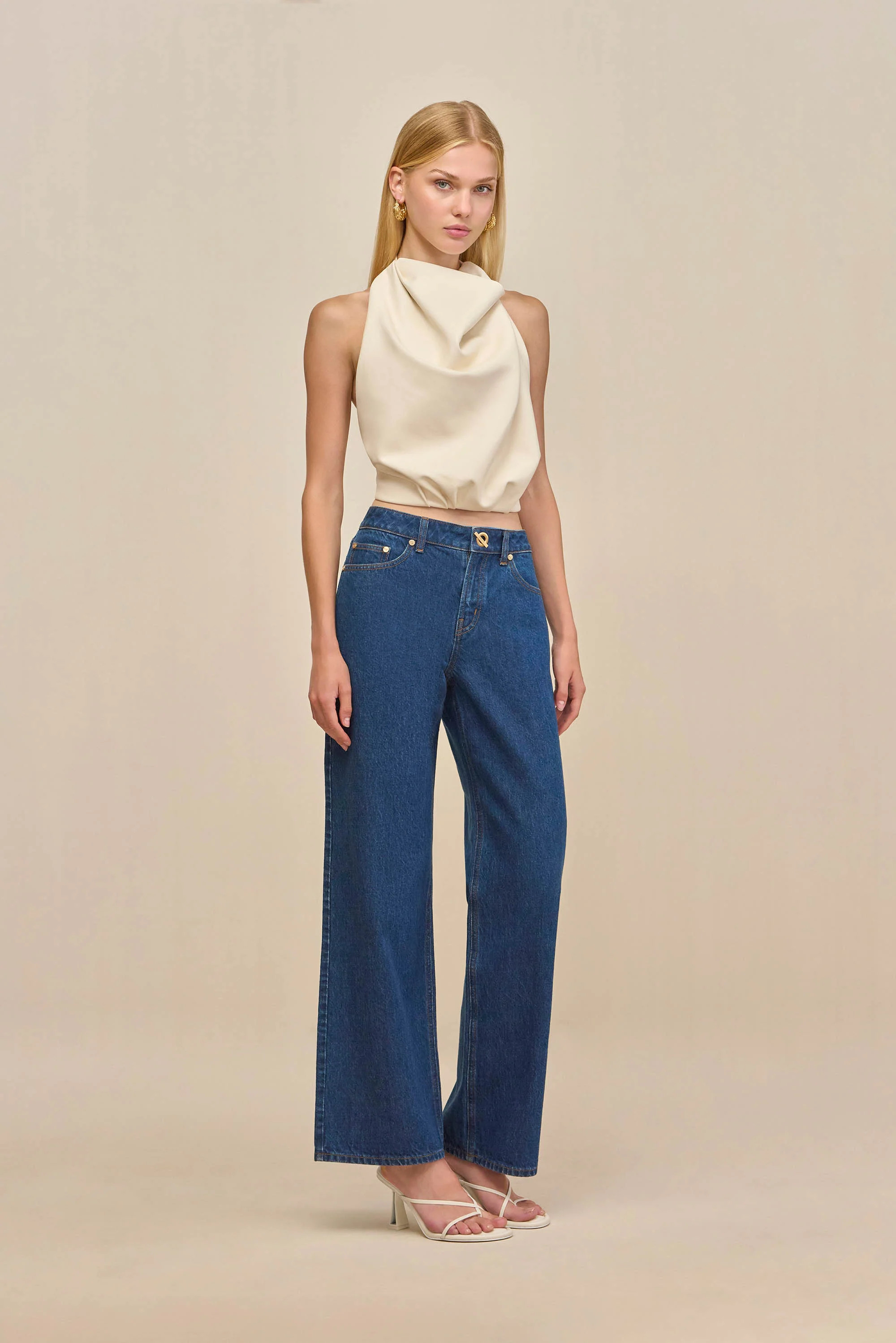 ADRIENNE TOP - SEASHELL | Cult Gaia - US