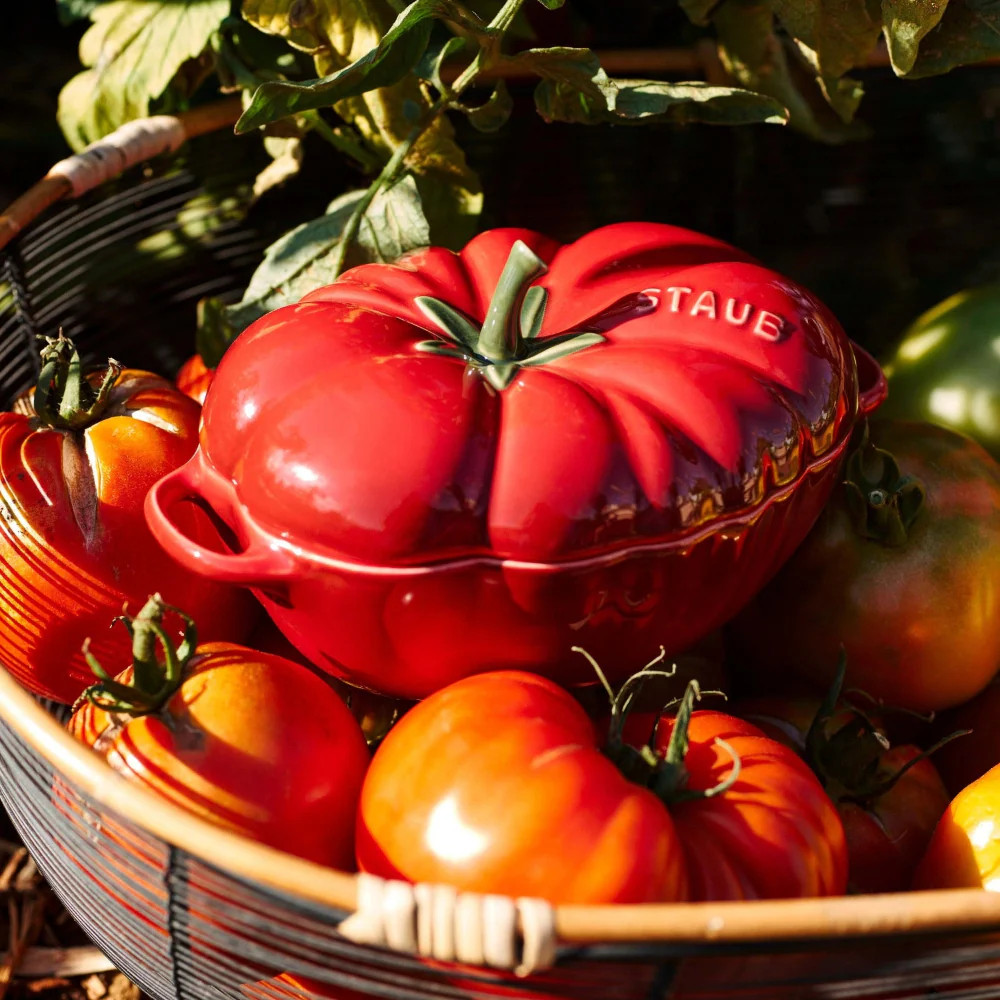 Staub Ceramic 16-oz. Petite Tomato Cocotte - Cherry | Sabavi Home