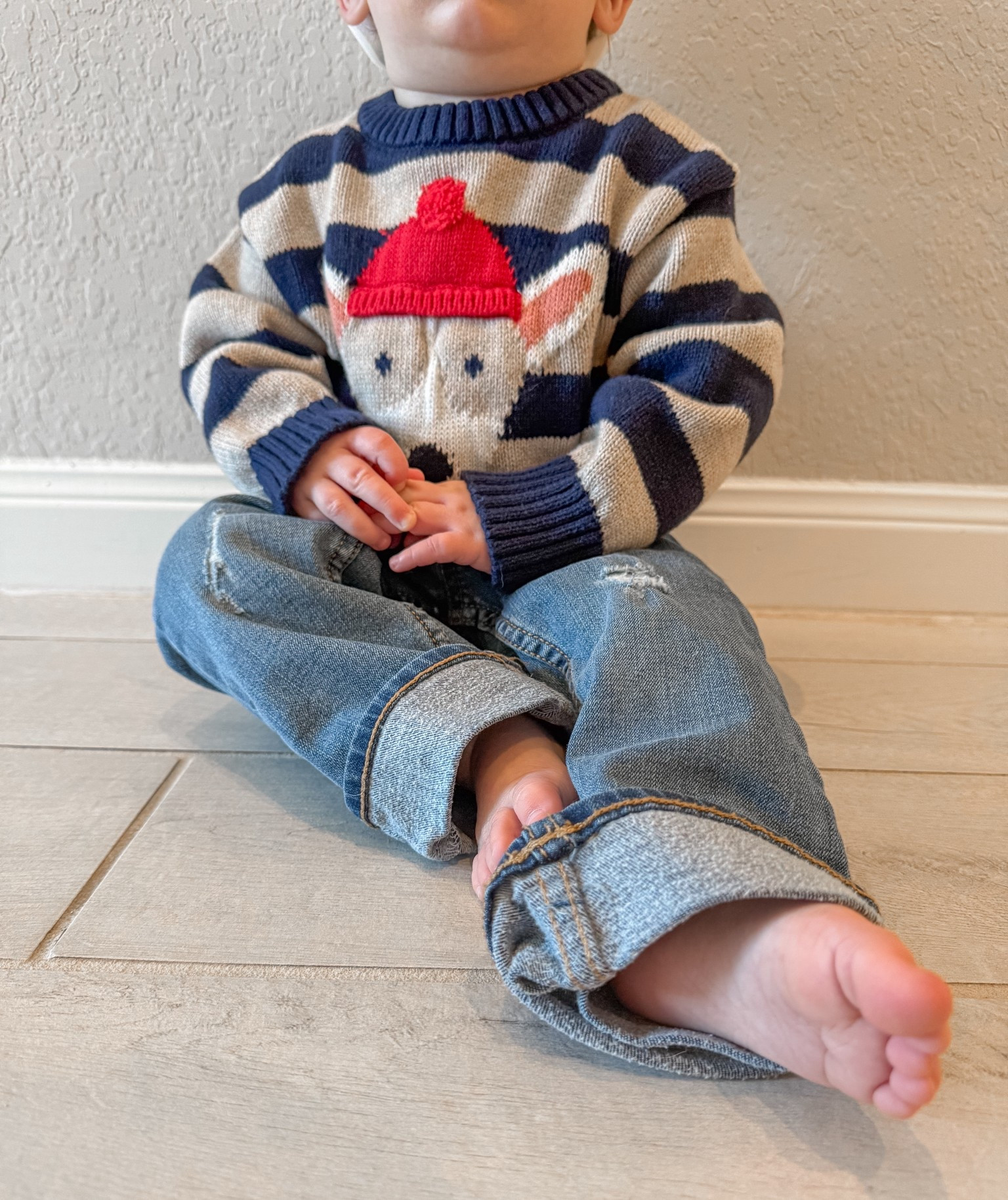 A baby in a sweater in jeans?!🥹Cuteness overload!!!

#LTKBaby #LTKmomlife #LTKKids