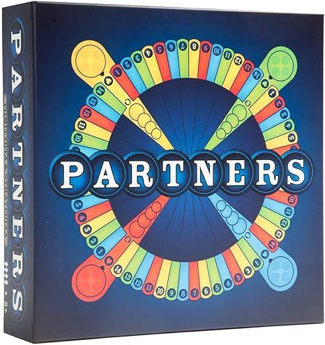 PARTNERS board game - A 4 player strategy board game played in teams of 2 | perfect for game nigh... | Amazon (US)