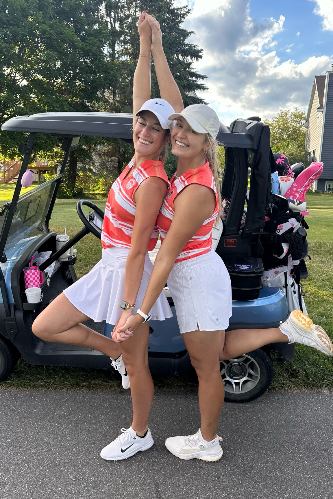 Top PUMA - size medium in top and bottoms! 🔸 been loving orange lately… such a fun color! 

#LTKMidsize #LTKFitness #LTKActive