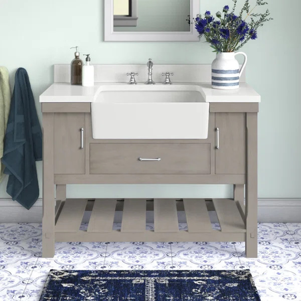 Makaila 42" Single Bathroom Vanity Set | Wayfair North America