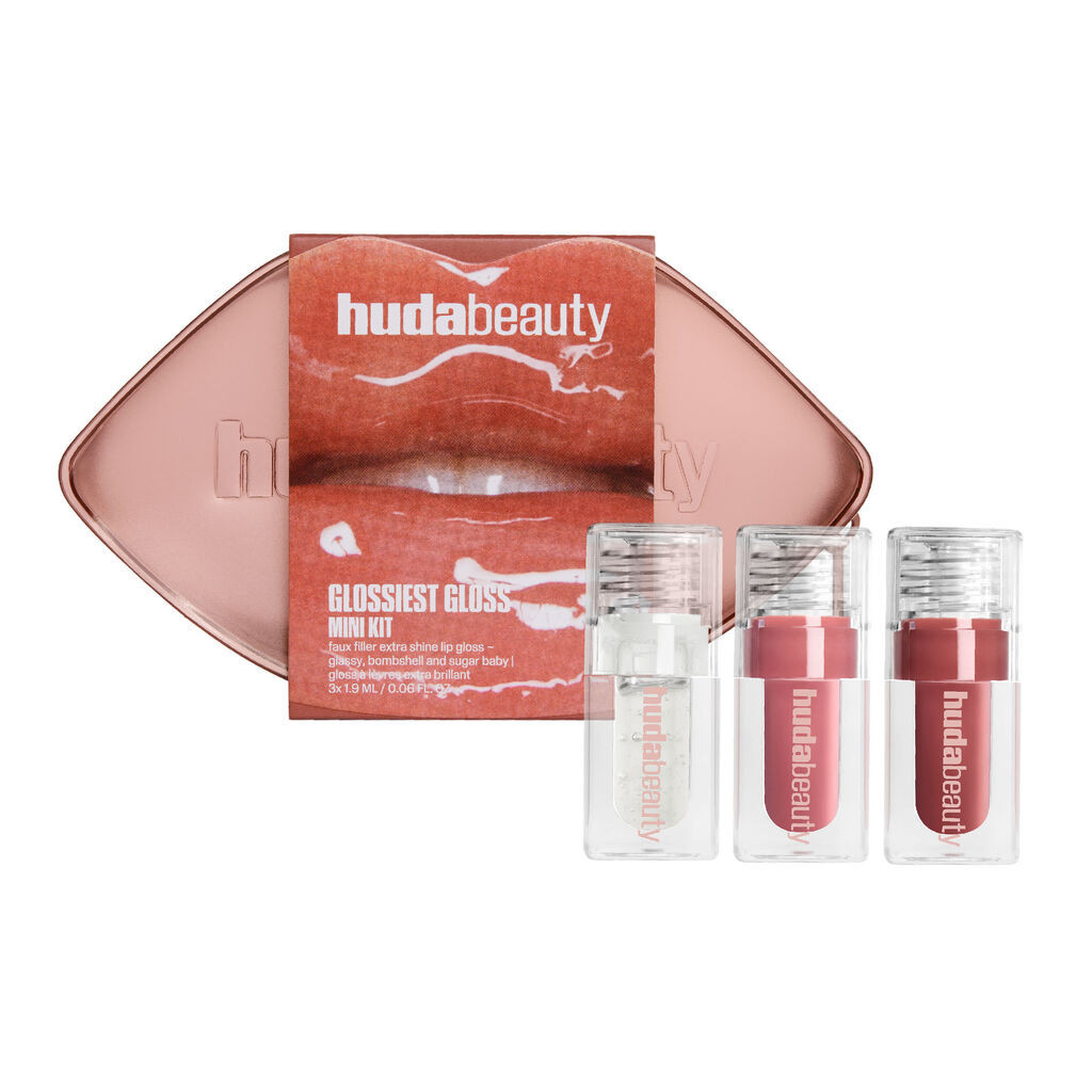 Glossiest Gloss Trio | HUDA BEAUTY | Huda Beauty UK