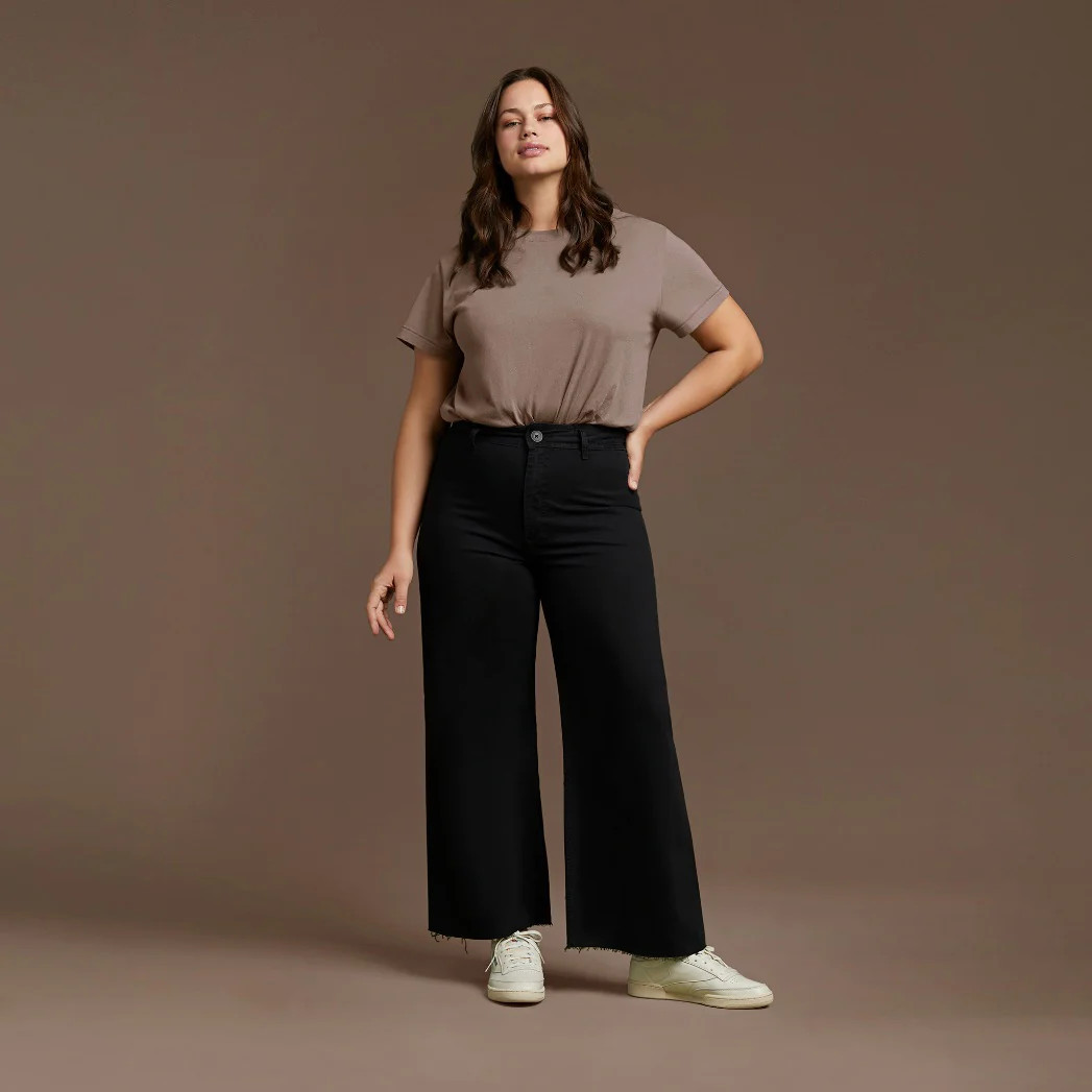 Women's Everyday T-Shirt Bodysuit - Mocha - nuuds | nuuds