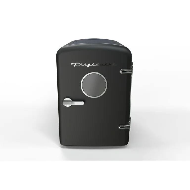 Frigidaire, 6 Can/4L Mini Personal Retro Fridge Cooler, EFMIS229, Black | Walmart (US)