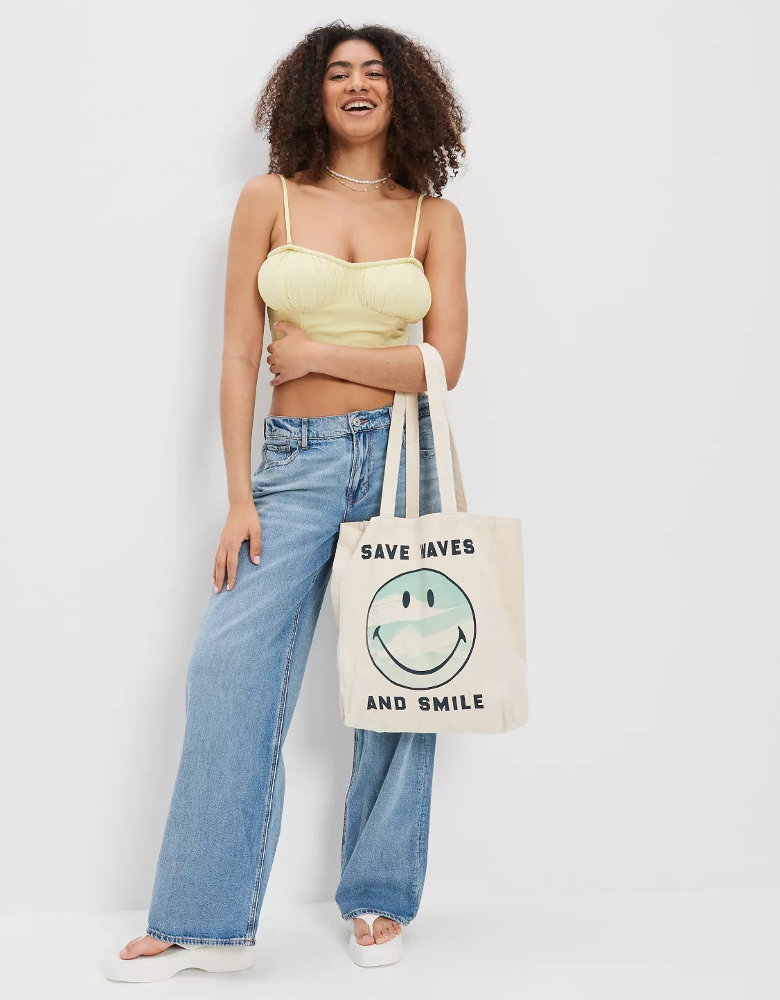 AEO Smiley® Tote Bag | American Eagle Outfitters (US & CA)