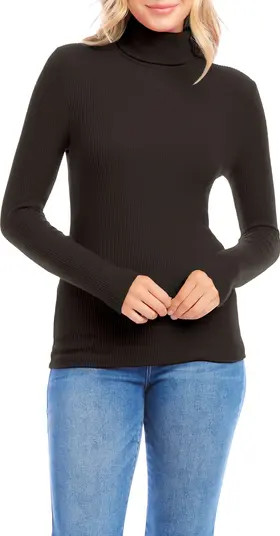 Turtleneck Rib Top | Nordstrom