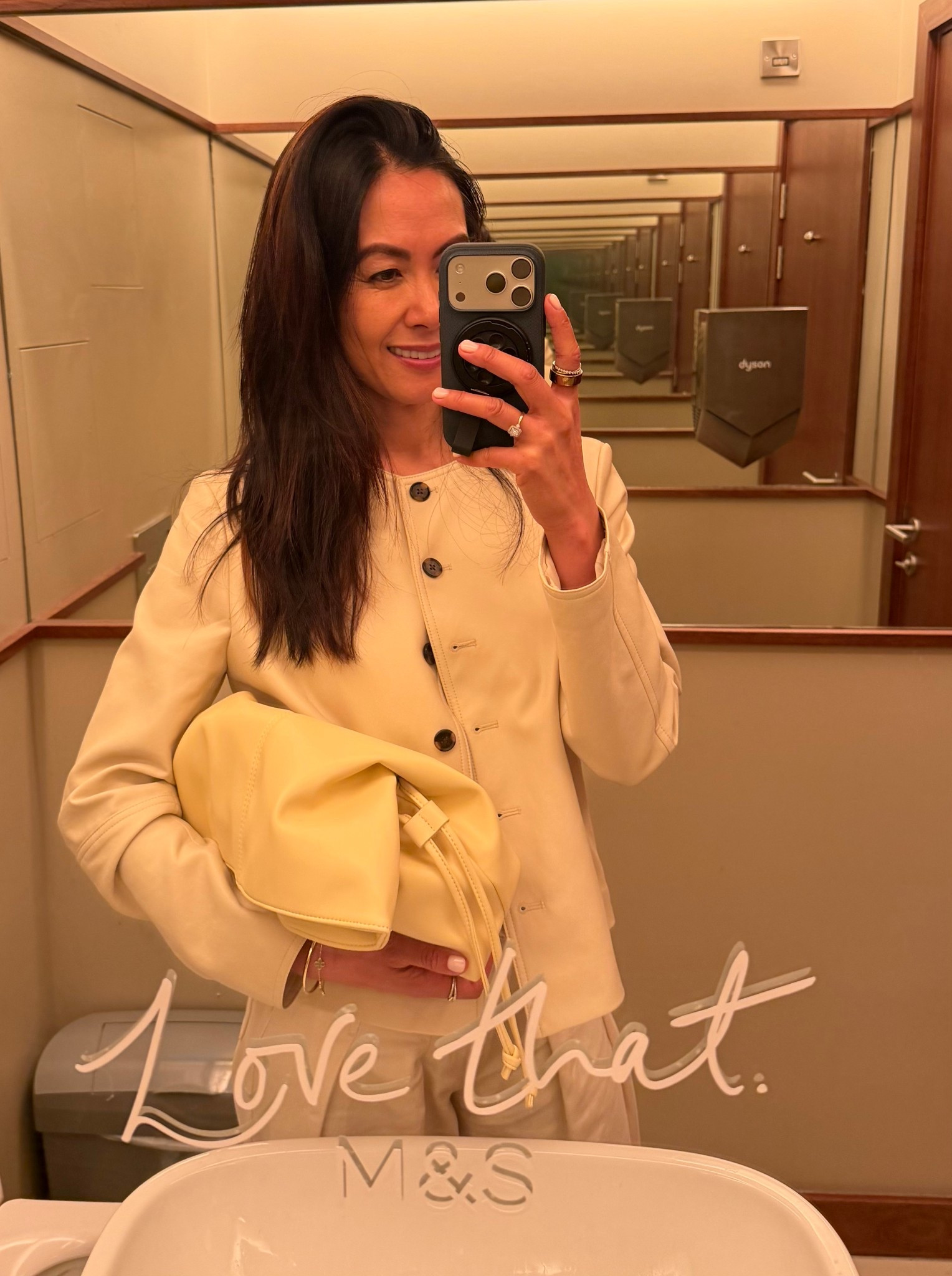 Jacket and bag 💛💛