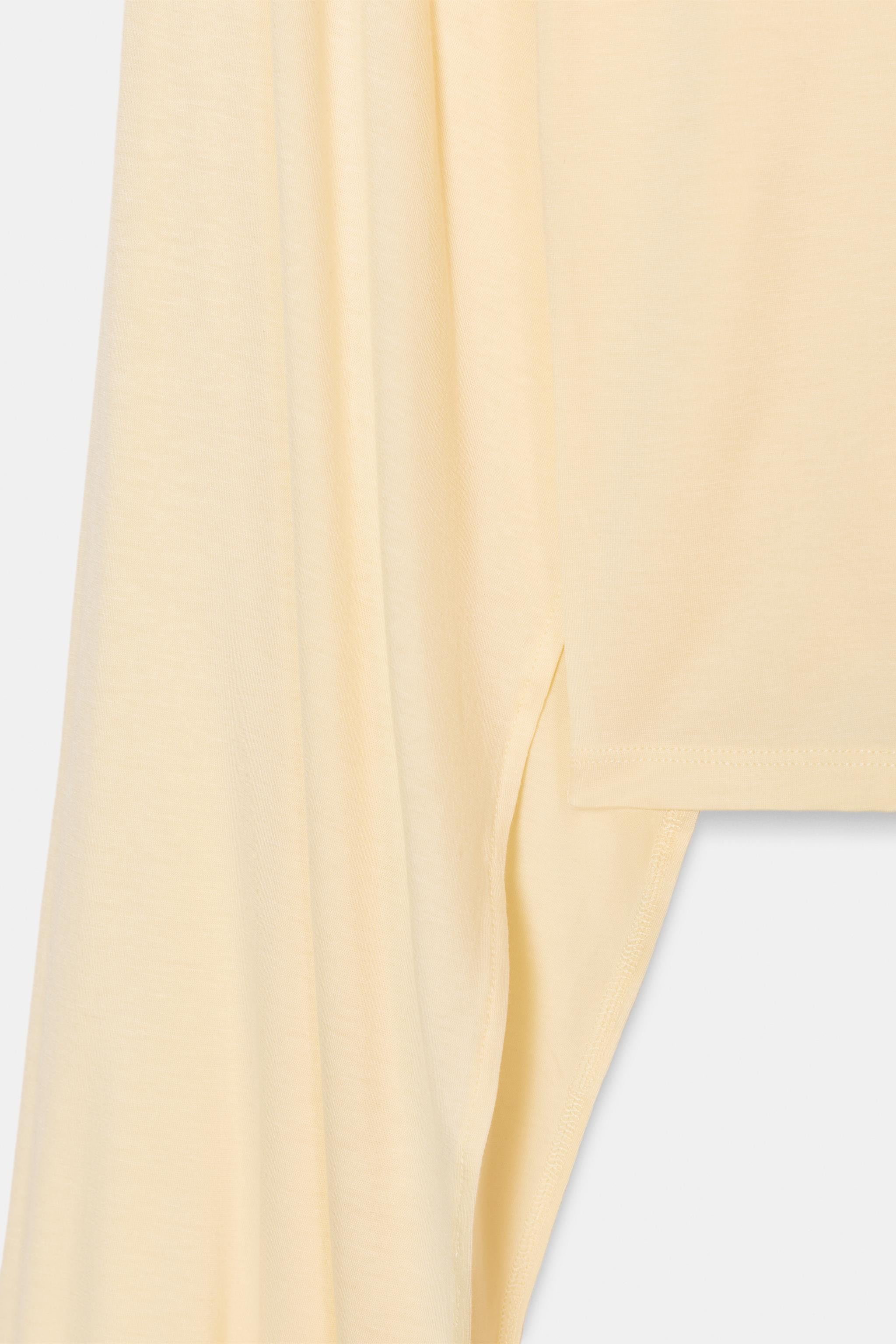 ASYMMETRIC FLOWY TOP | Zara US