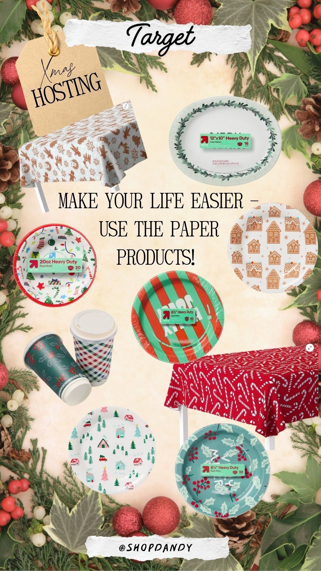 Target has the cutest festive hosting products right now! Make your life easier & use the paper products! 

#LTKHoliday #LTKKids #LTKHome