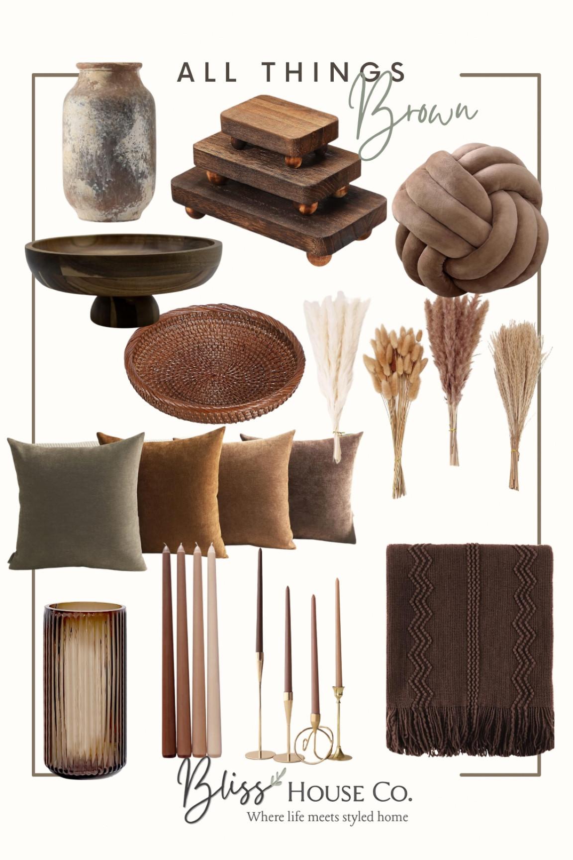 All brown home decor finds from Amazon! Perfect for fall 

#LTKSeasonal #LTKhome