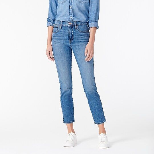 9" vintage straight jean in medium vintage wash | J.Crew US