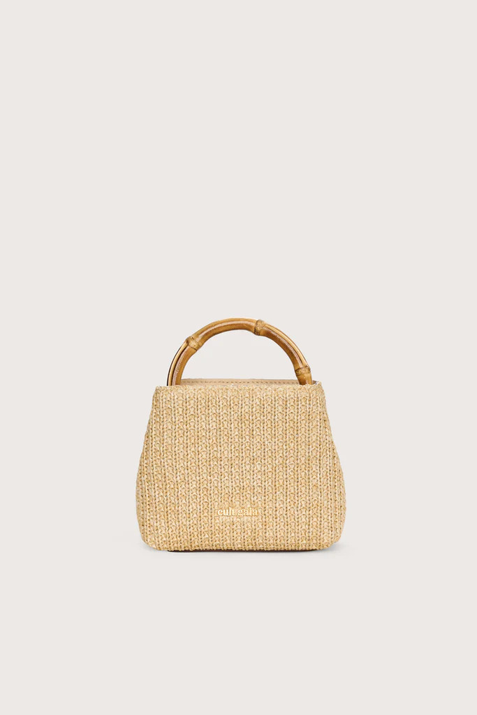 SOLENE MINI CROSSBODY BAG - NATURAL | Cult Gaia - US