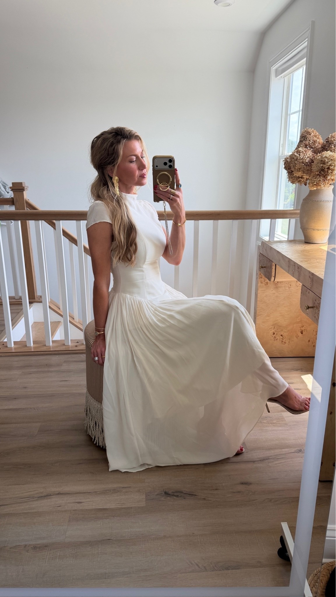 The cream dress of my dreams!

#LTKgrwm #LTKdayinmylife #LTKSeasonal