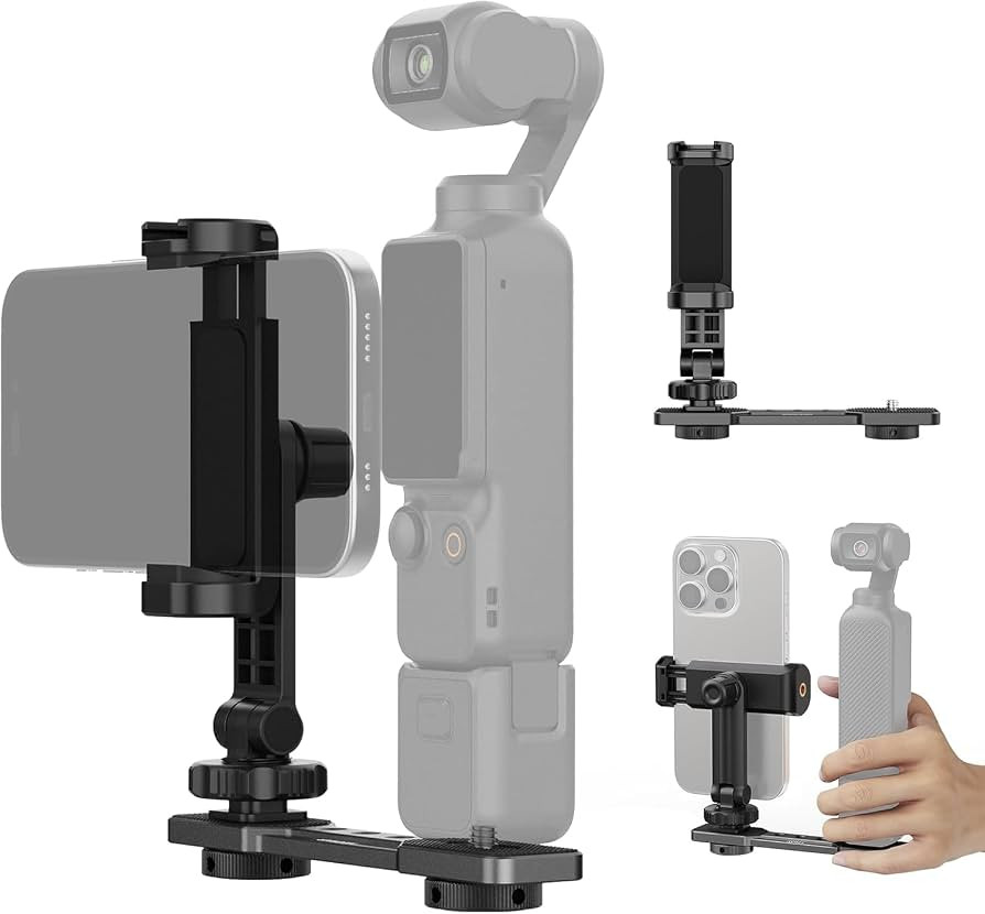 NEEWER AC021 Phone Holder Mount Compatible with DJI Osmo Pocket 4 & 3 | Amazon (US)
