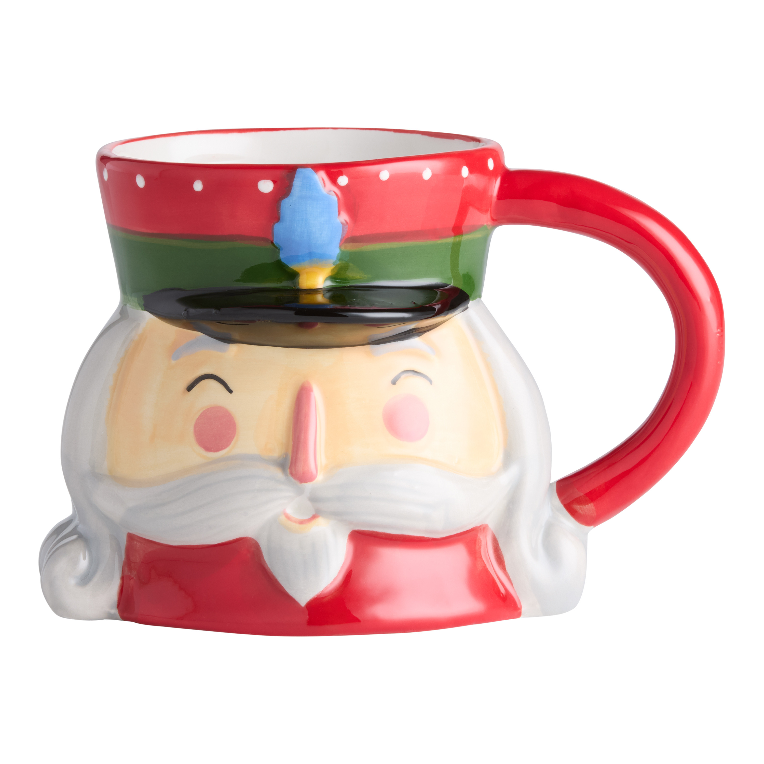 All The Trimmings Nutcracker Figural Ceramic Mug | World Market